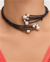 Halskette Rajola Dame in Halbedelsteine Spinello 54-497-2